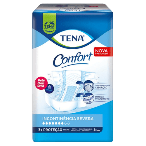 FRALDA TENA PANTS CONFORT G/EG 8UN - FRALDA TENA PANTS CONFORT G/EG 8UN -  ESSITY DO BRASIL IND