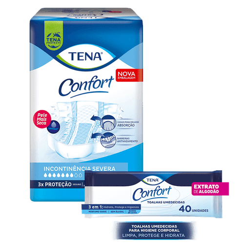 Fralda geriátrica: proteção e conforto com TENA - Tena