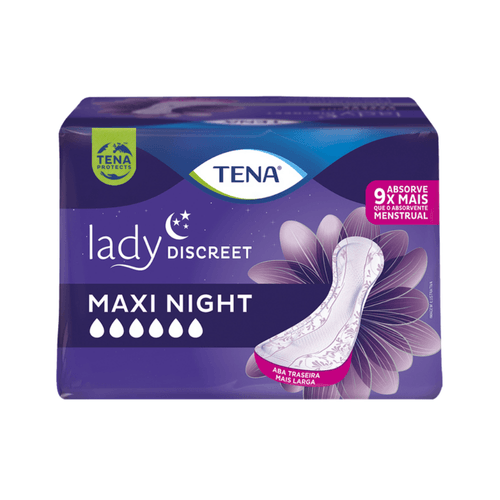 ABSORVENTE TENA LADY DISCREET MAXI NIGHT