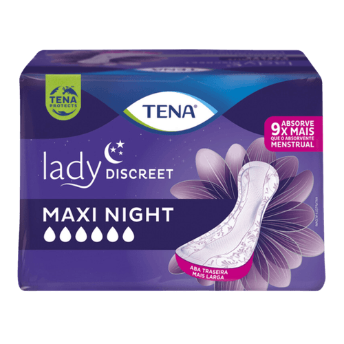 ABSORVENTE TENA LADY DISCREET MAXI NIGHT