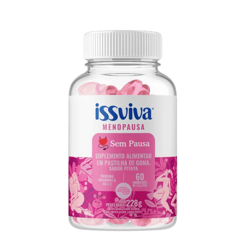 Issviva S2 sem Pausa  - 4 Potes (4 meses de consumo)