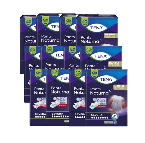 CAIXA COM 12 PACOTES DE ROUPA ÍNTIMA PANTS NOTURNA