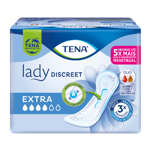ABSORVENTE TENA LADY DISCREET EXTRA