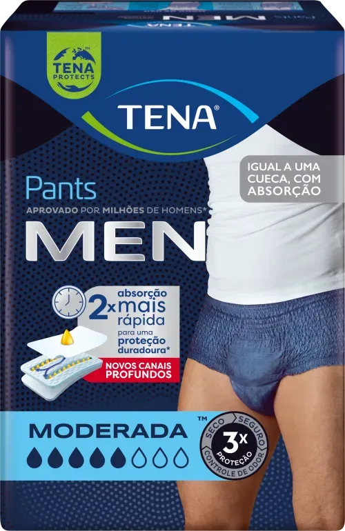 ROUPA ÍNTIMA TENA PANTS MEN