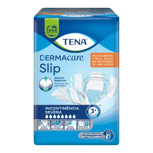 TENA FRALDA DERMACARE SLIP