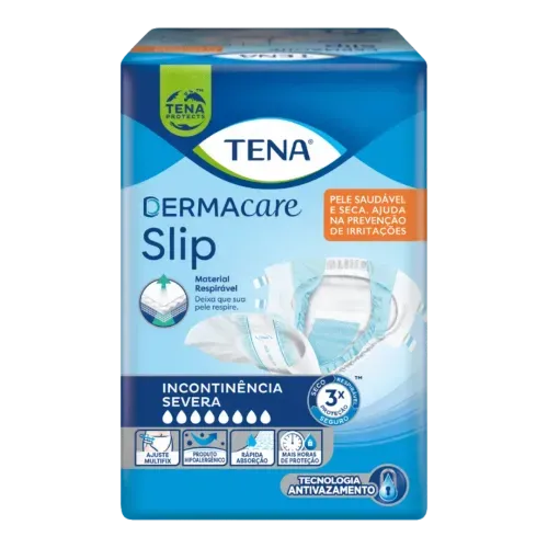 TENA FRALDA DERMACARE SLIP