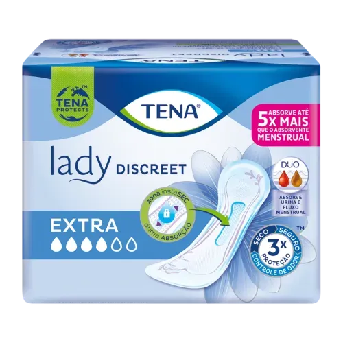 ABSORVENTE TENA LADY DISCREET EXTRA