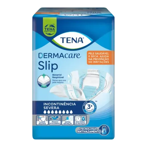 TENA FRALDA DERMACARE SLIP