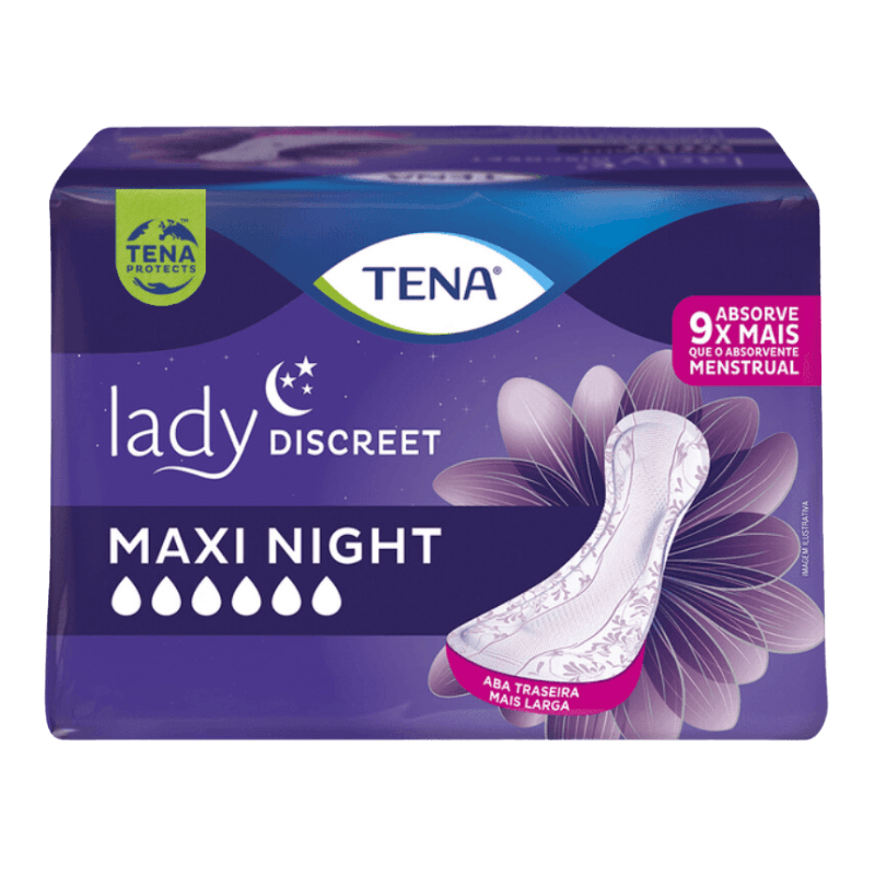 Absorvente TENA Lady Discreet Maxi Night