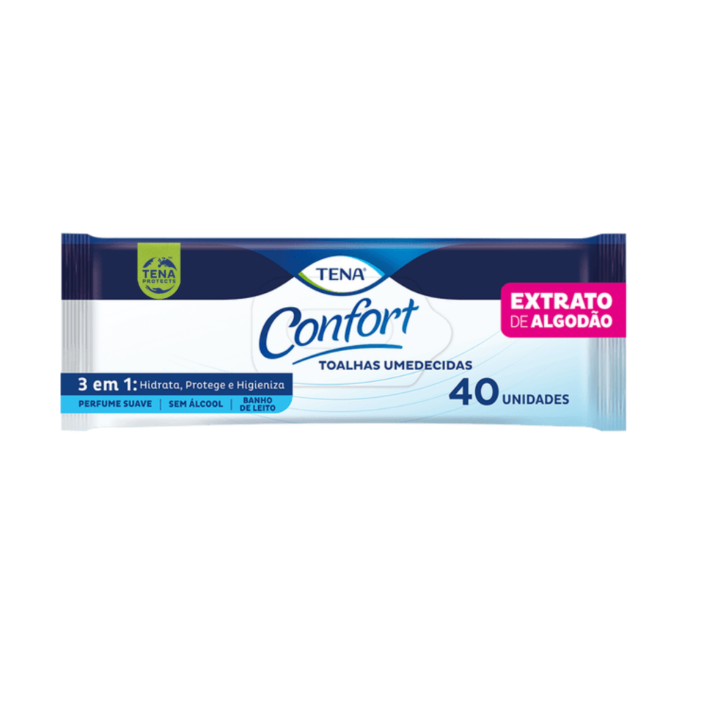 TENA Confort Lenço Umedecido